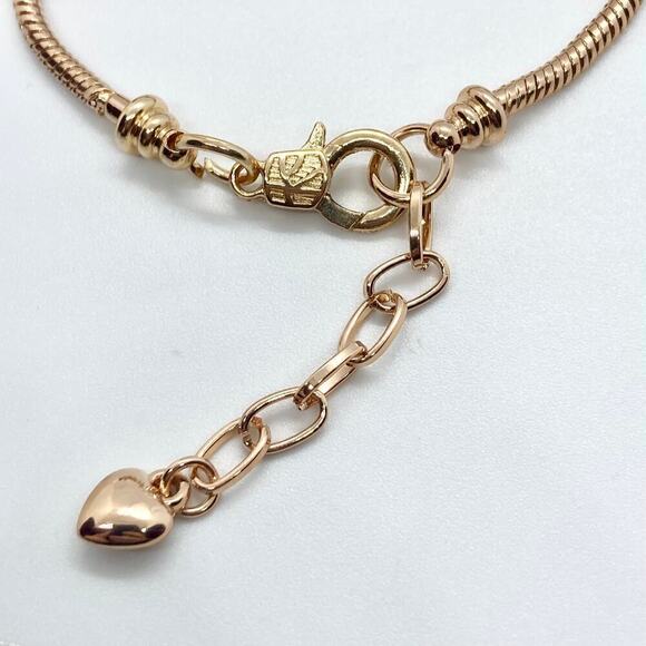 Taylor Swift 1989 Gold Tone Snake Style Charm Bracelet - Picture 7 of 9